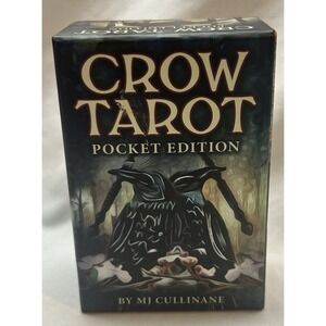 Crow Tarot Deck Pocket Edition: 78 Tarot Cards & Guidebook, tarot card, oracle